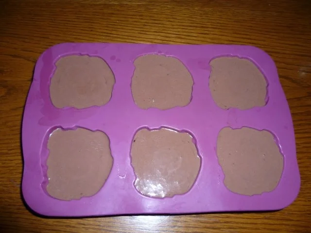 Eis - Nektarinen-Minz-Eis auf Schoko-Eierlikör-Eis - Rezept - Bild Nr. 4