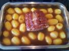 Schweinsbraten mir Kartoffeln - Rezept