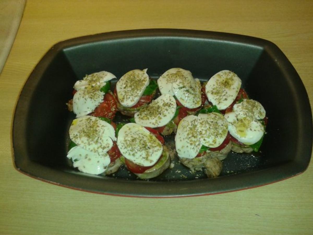 Schweinelende Tomate-Mozzarella - Rezept - Bild Nr. 4