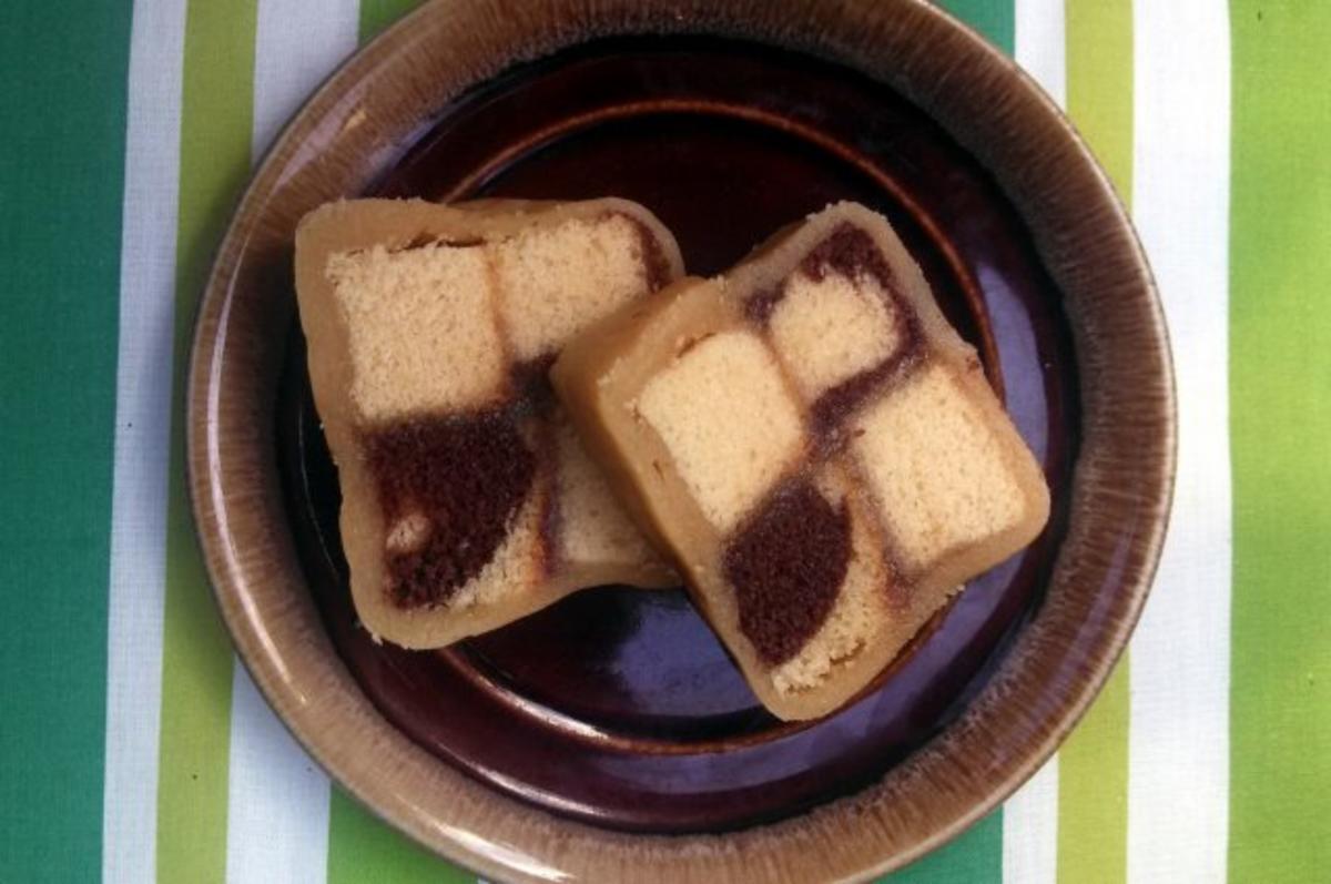 Chevy´s Battenberg Cake ... very traditional British... - Rezept