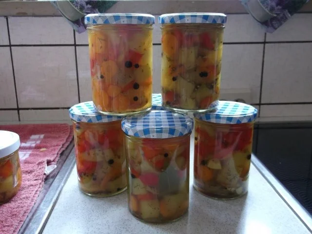 Zucchini süß sauer - Rezept