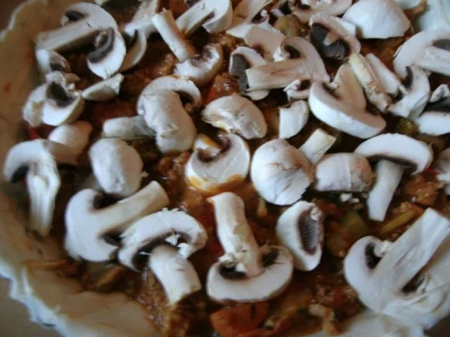 Champigon -Bolognese  - Tarte - Rezept - Bild Nr. 5