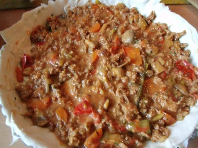 Champigon -Bolognese  - Tarte - Rezept - Bild Nr. 4