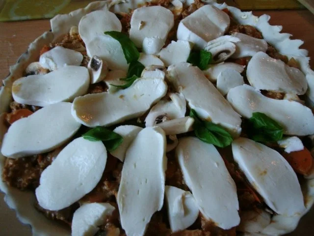 Champigon -Bolognese  - Tarte - Rezept - Bild Nr. 7