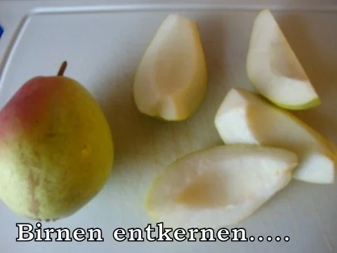 Aprikosen-Birnen Konfitüre mit Haselnusskrokant - Rezept - Bild Nr. 2