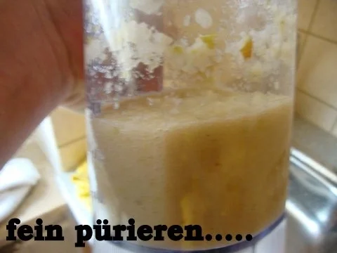 Aprikosen-Birnen Konfitüre mit Haselnusskrokant - Rezept - Bild Nr. 3