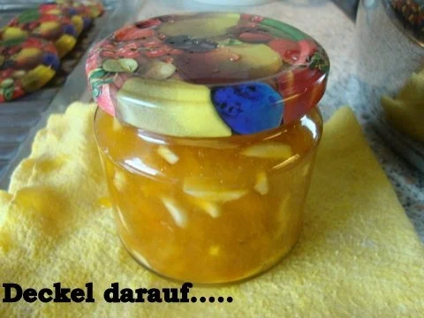 Aprikosen-Birnen Konfitüre mit Haselnusskrokant - Rezept - Bild Nr. 11