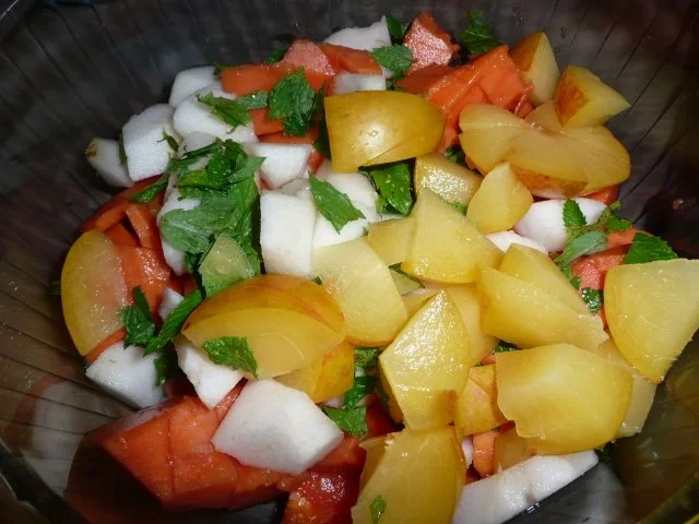 Rezept: Papaya- Mix, Marmelade oder Dessert Bild Nr. 2 Papaya- Mix, Marmelade oder Dessert - Rezept - Bild Nr. 2