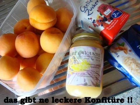 Aprikosen Konfitüre mit Mandeln-Lavendel und Honig - Rezept - Bild Nr. 3