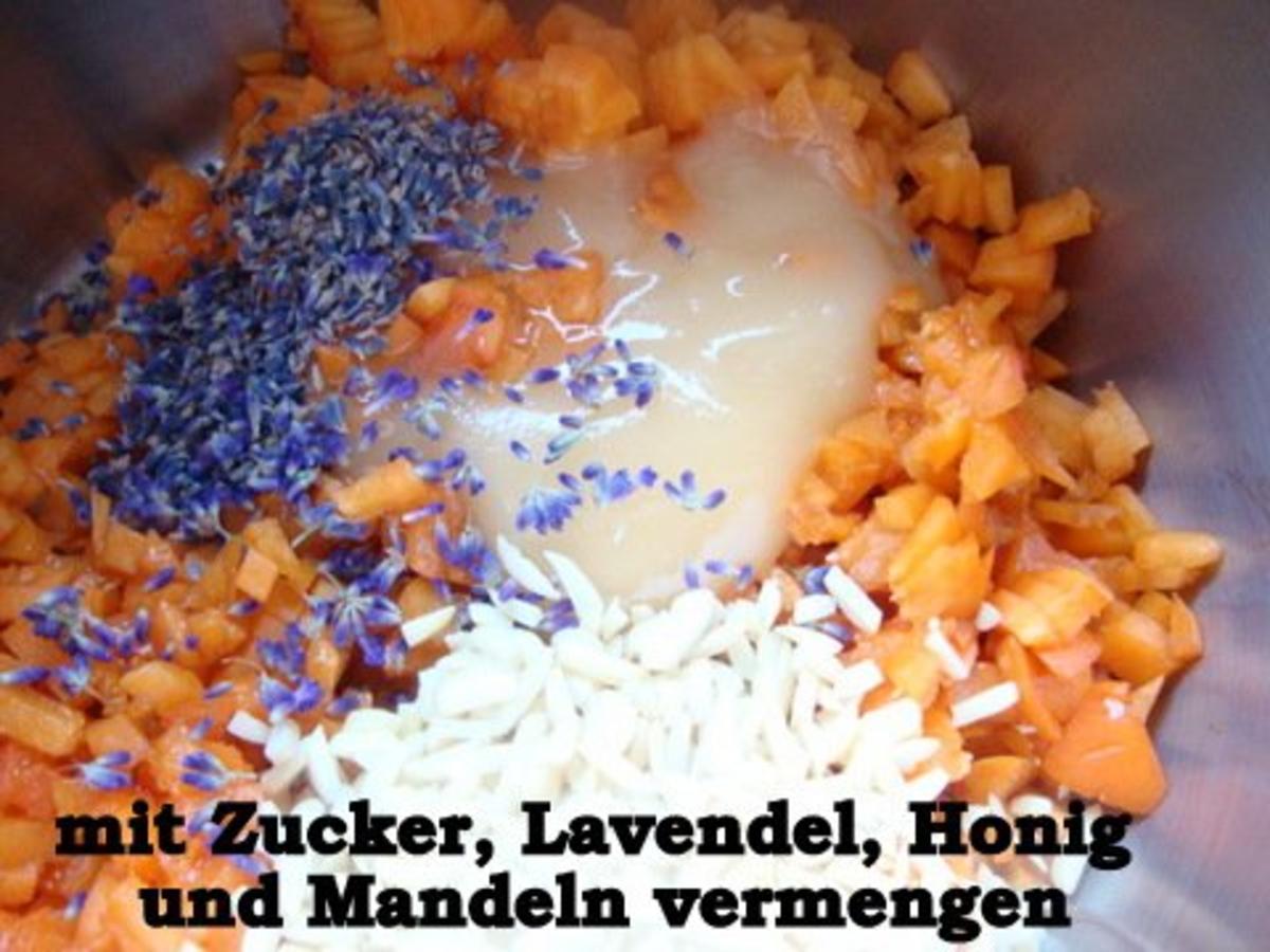 Aprikosen Konfitüre mit Mandeln-Lavendel und Honig - Rezept - Bild Nr. 6