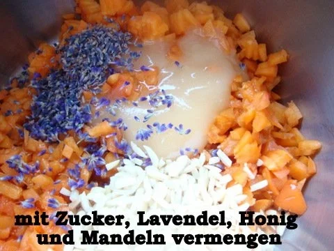 Aprikosen Konfitüre mit Mandeln-Lavendel und Honig - Rezept - Bild Nr. 6