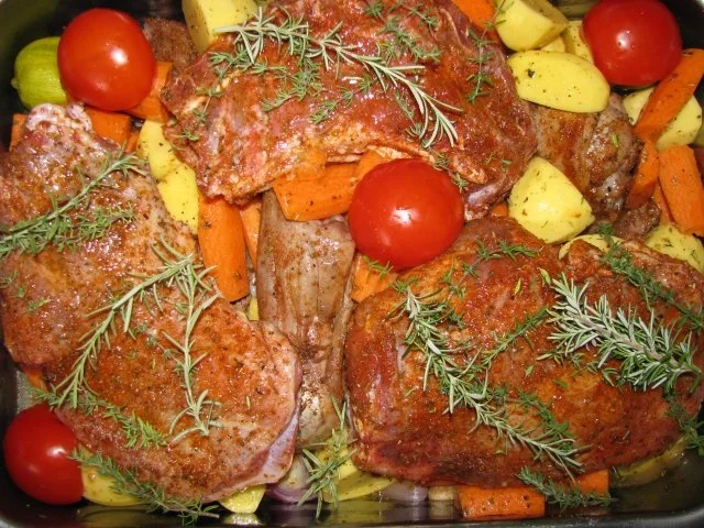 Fleisch: Zickleinbraten - Rezept - Bild Nr. 2
