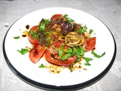 Vorspeise: Auberginen- / Zucchini-Röllchen - Rezept