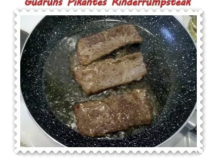 Rezept: Fleisch: Pikantes Rinderrumpsteak mit gedämpften Gemüse Bild Nr. 5 Fleisch: Pikantes Rinderrumpsteak mit gedämpften Gemüse - Rezept - Bild Nr. 5