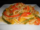 Spaghetti-Gemüse-Pfanne - Rezept