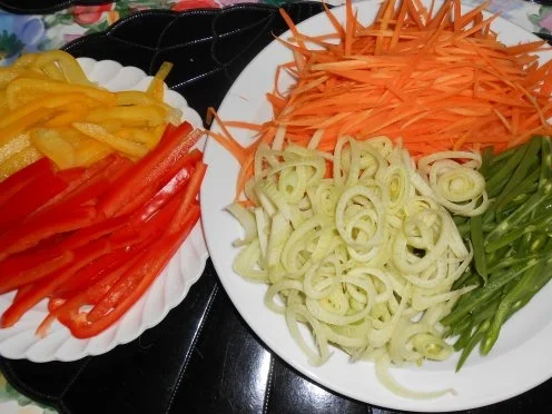 Spaghetti-Gemüse-Pfanne - Rezept - Bild Nr. 2