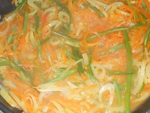 Spaghetti-Gemüse-Pfanne - Rezept - Bild Nr. 6