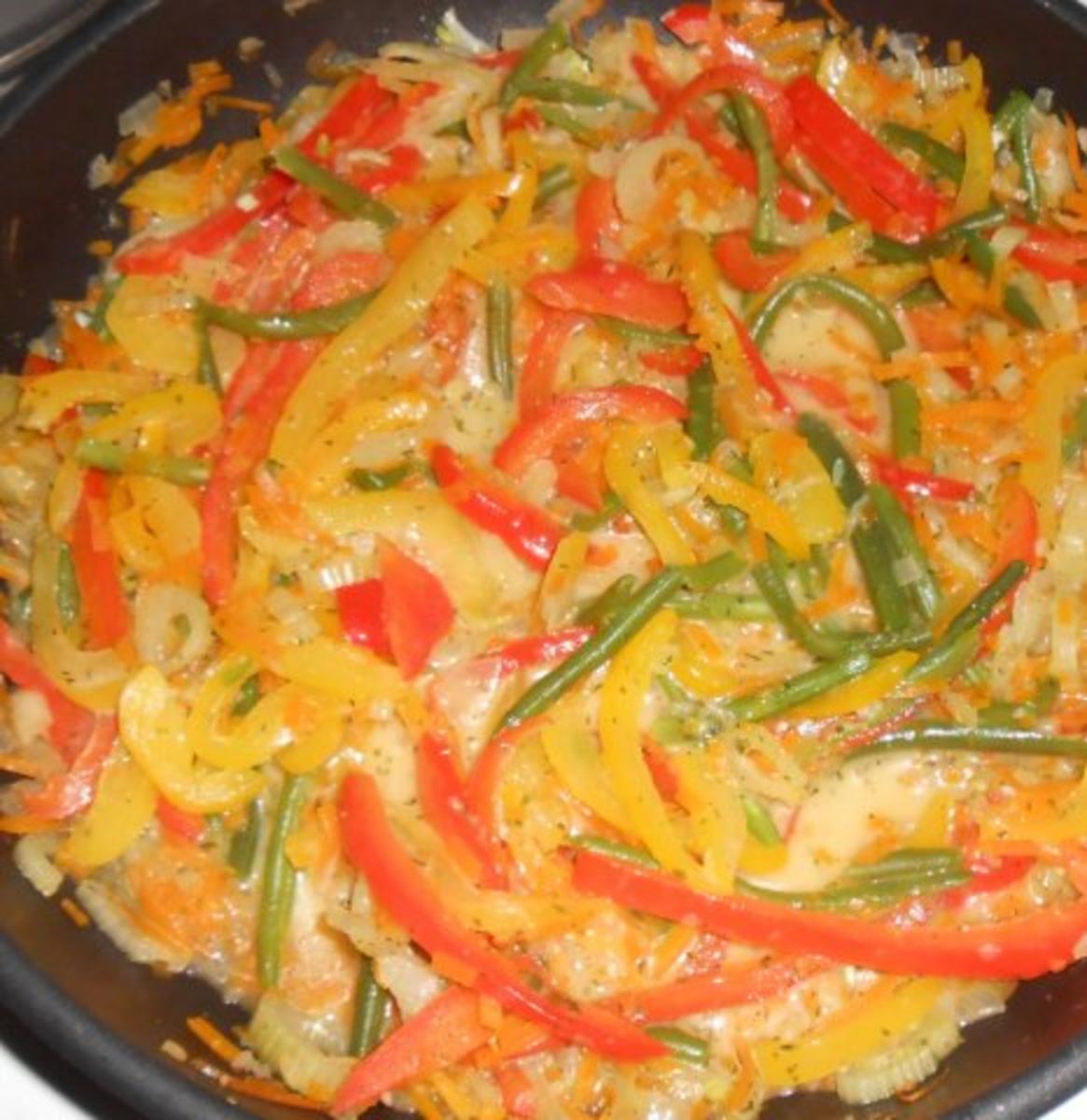 Spaghetti-Gemüse-Pfanne - Rezept - Bild Nr. 9
