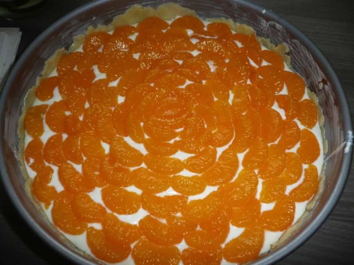 Mandarinen - Käsekuchen - Rezept
