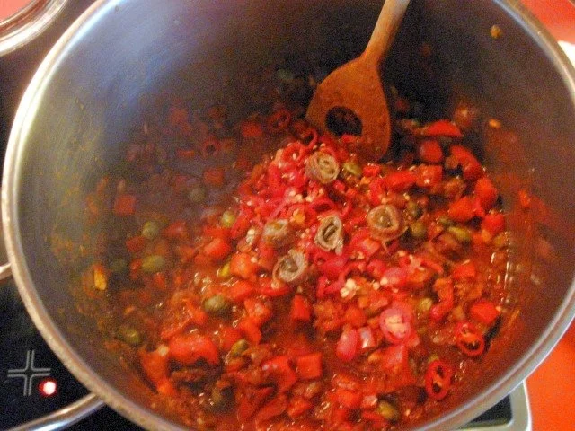 Rezept: Tomaten - Paprika Sugo selbst gemacht Bild Nr. 7 Tomaten - Paprika Sugo selbst gemacht - Rezept - Bild Nr. 7