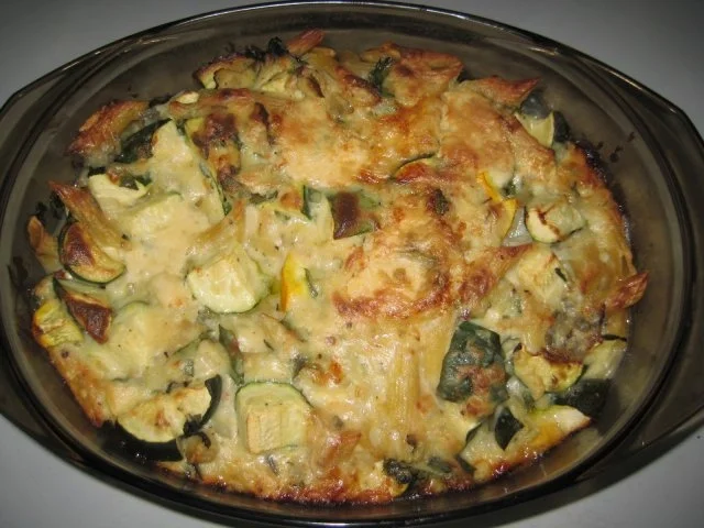 Rezept: Makkaroni-Zucchini-Gratin Makkaroni-Zucchini-Gratin - Rezept