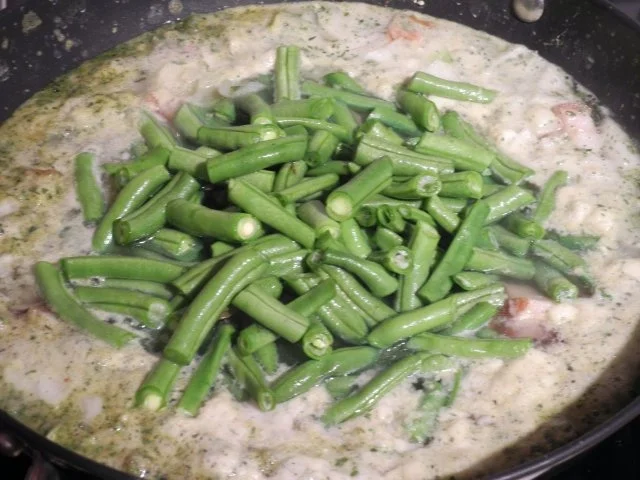 Suppen & Eintöpfe :  Grüne Bohnen mit Rauchspeck - Rezept - Bild Nr. 11