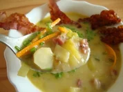 Westfälische Kartoffelsuppe - Rezept