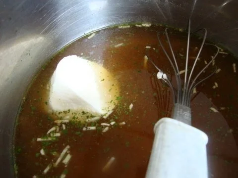 Rezept: Heiße Brühe mit geröstetem Mediteranem Gemüse Bild Nr. 13 Heiße Brühe mit geröstetem Mediteranem Gemüse - Rezept - Bild Nr. 13