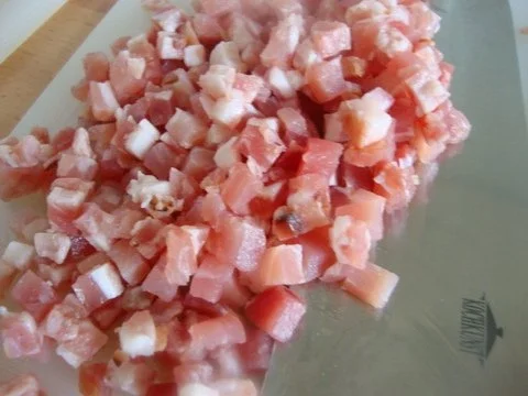 feine Speck - Käse Suppe mit Kartoffeleinalge - Rezept - Bild Nr. 4