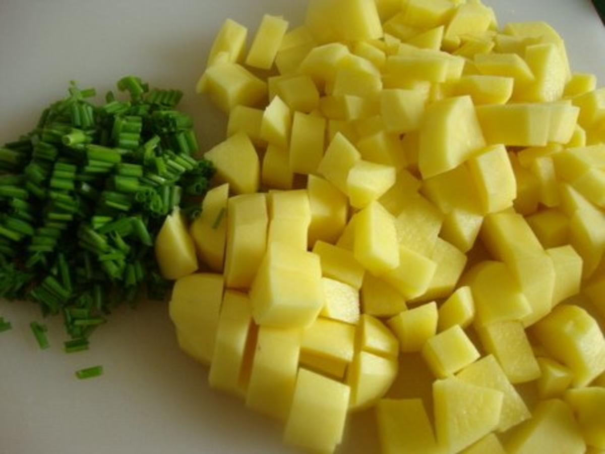 feine Speck - Käse Suppe mit Kartoffeleinalge - Rezept - Bild Nr. 9