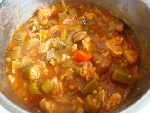 Hühnchen - Gumbo mit Okras - Rezept - Bild Nr. 17