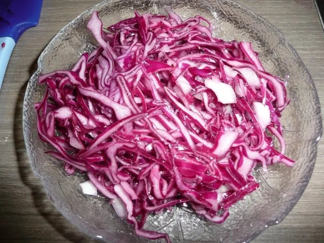 Rezept: Rotkohl - Salat Bild Nr. 2 Rotkohl - Salat - Rezept - Bild Nr. 2