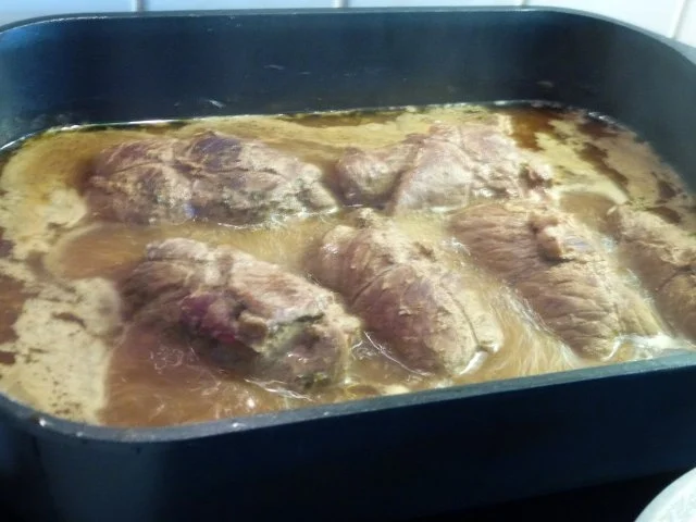 Rezept: Rinderrouladen nach Omas Art, aber auch anders Bild Nr. 11 Rinderrouladen nach Omas Art, aber auch anders - Rezept - Bild Nr. 11