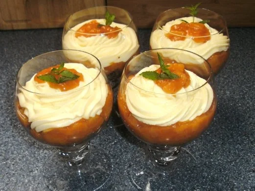 Rezept: " Paradiesisches " Dessert " Paradiesisches " Dessert - Rezept