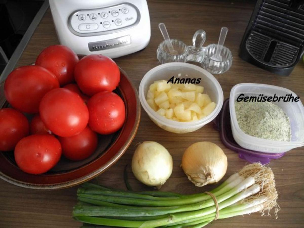 Vorräte : Tomaten - Ananas - Ketchup - Rezept - Bild Nr. 2