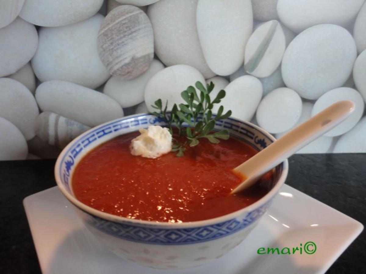 Tomaten Suppe Asia Style - Rezept Durch emari