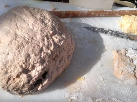 Schinken in Brotteig vom Grill   " Prager Schinken " - Rezept - Bild Nr. 5