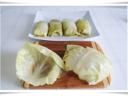 Rezept: Kohlrouladen mit Hackfleisch – Reis - Füllung Bild Nr. 13 Kohlrouladen mit Hackfleisch – Reis - Füllung - Rezept - Bild Nr. 13
