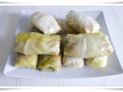 Rezept: Kohlrouladen mit Hackfleisch – Reis - Füllung Bild Nr. 14 Kohlrouladen mit Hackfleisch – Reis - Füllung - Rezept - Bild Nr. 14