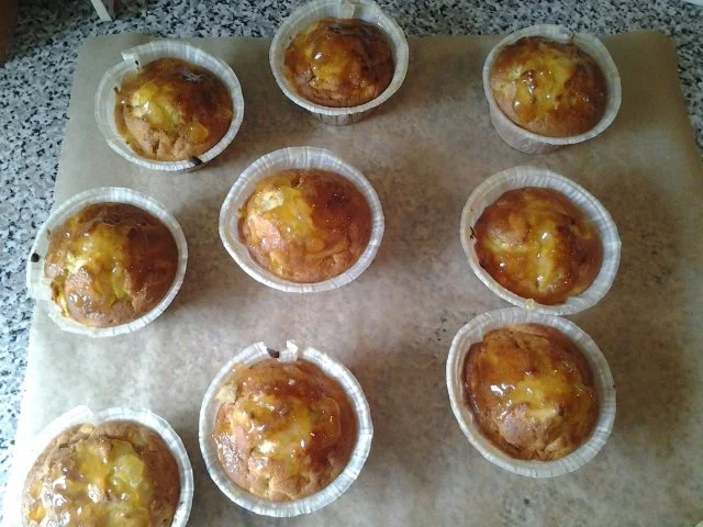 Rezept: Kürbisküchlein mit gebrannten Sonnenblumenkernen Bild Nr. 4 Kürbisküchlein mit gebrannten Sonnenblumenkernen - Rezept - Bild Nr. 4