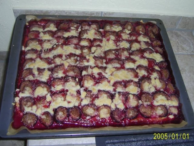 Rezept: Kuchen: saftige Zwetschgen mit Butterstreuseln Kuchen: saftige Zwetschgen mit Butterstreuseln - Rezept