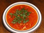 Suppe: Tomatenessenz - Rezept