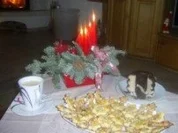 Weihnachtspllätzchen: Mandelplätzchen für die Advent-Kaffeetafel - Rezept