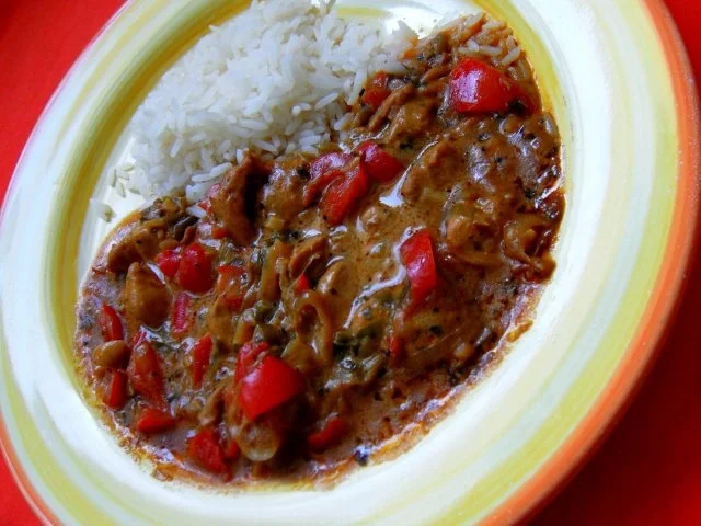 Rezept: Asiatisches Hühnchen-Curry aus dem Wok Asiatisches Hühnchen-Curry aus dem Wok - Rezept