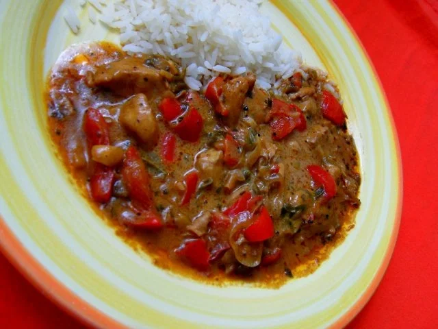 Rezept: Asiatisches Hühnchen-Curry aus dem Wok Bild Nr. 3 Asiatisches Hühnchen-Curry aus dem Wok - Rezept - Bild Nr. 3