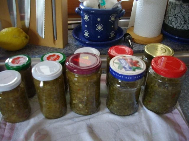 Gurkenrelish aus Amerika - Rezept