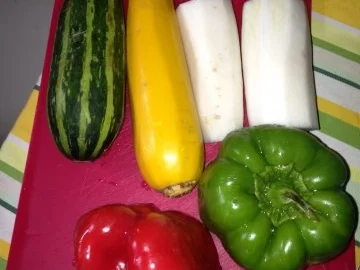 Rind-Pilze-Paprika-Estragon Eintopf - Rezept - Bild Nr. 2