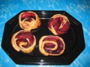 Pflaumen Schnecken - Rezept