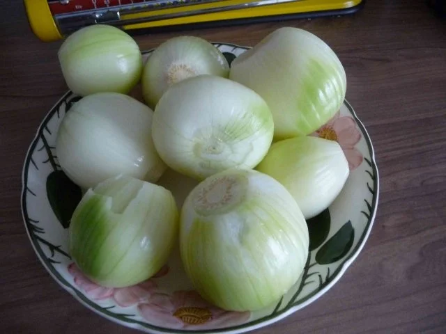 Rezept: Karamellisierte Dattel - Balsamico - Zwiebeln Karamellisierte Dattel - Balsamico - Zwiebeln - Rezept