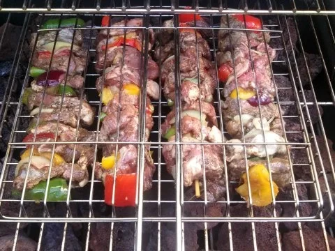 provenzalische Lamm Spieße aus der Bretagne mit Reis 3.0 - Rezept - Bild Nr. 2